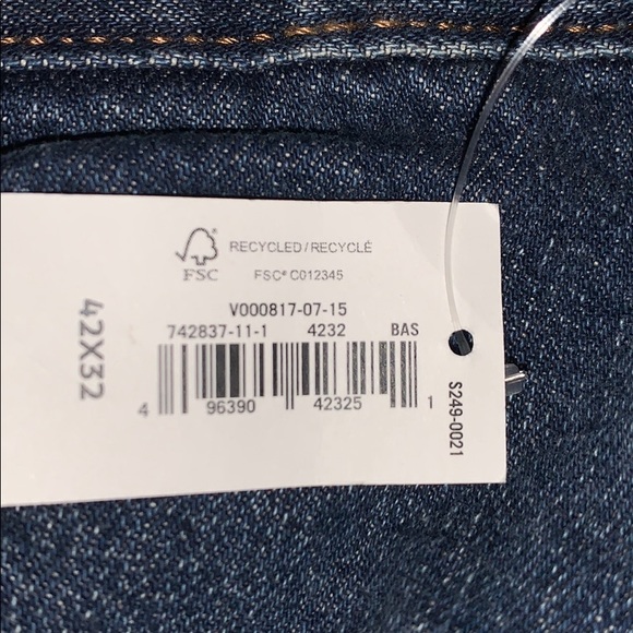 OLD NAVY JEANS 42x32 - Picture 2 of 2